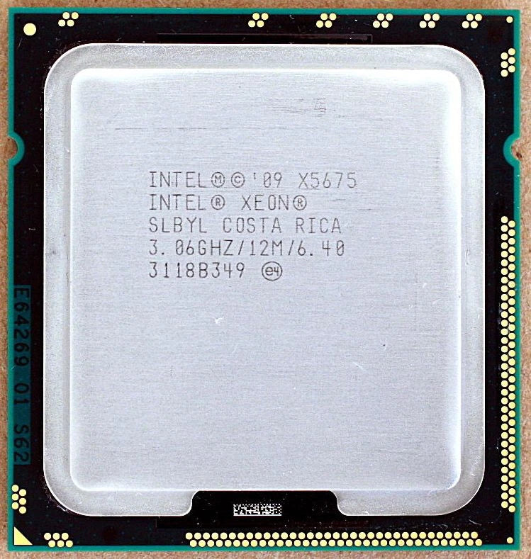MATCHED PAIR Intel Xeon Processor X5675 3.06GHz CPU 6 HEX CORE SLBYL 12M