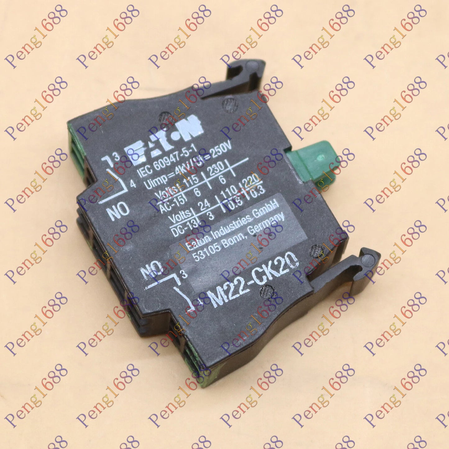 One Eaton Moeller M22-CK20 M22-CK20 Contact 2NO Fast Delivery #P