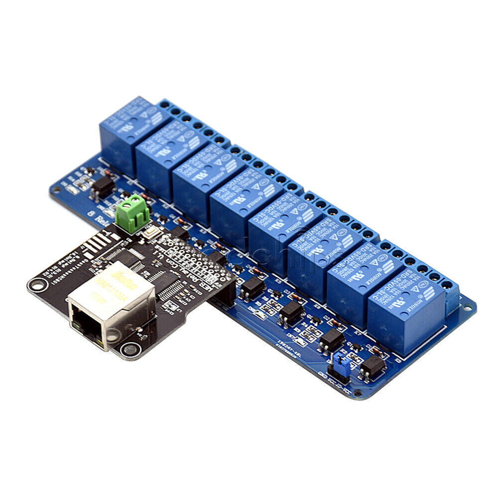 Ethernet control module 8/16 Channel relay controller board With RJ45 interface