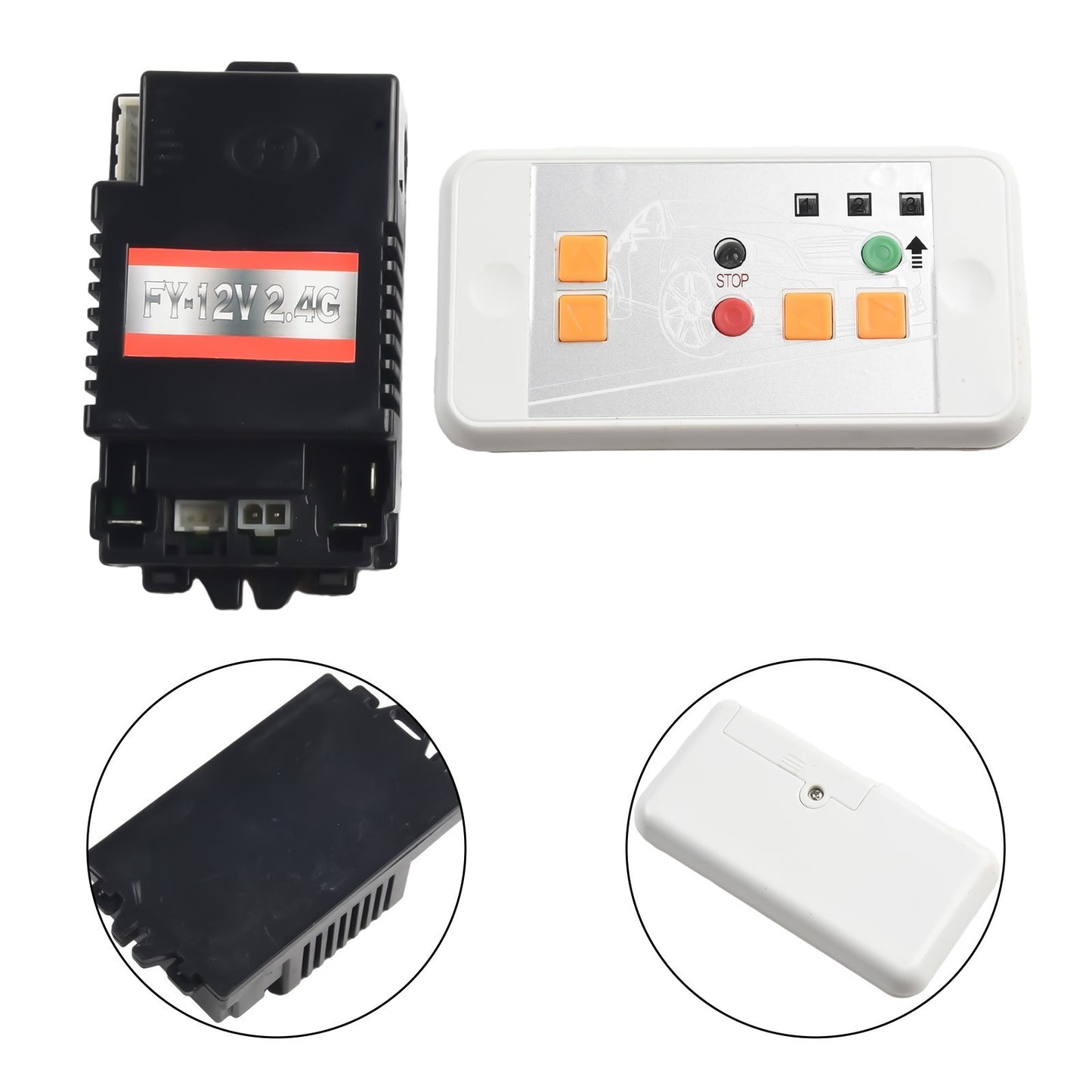Responsive 6V Remote Control Receiver for Electric Toy Cars FY 6V Receiver