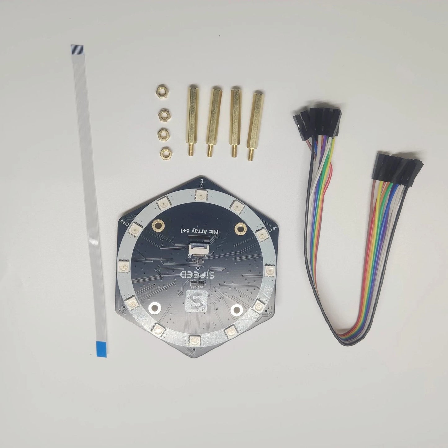 Microphone array module Sound source localization AI voice recognition K210