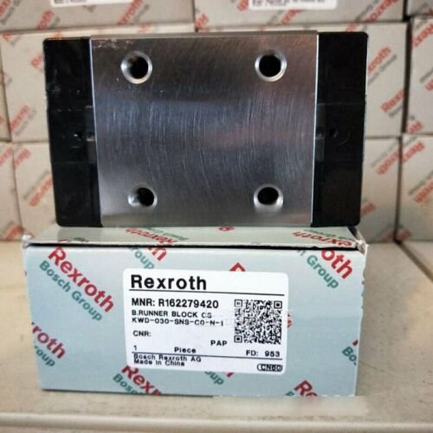 ONE For REXROTH R162279420 RUNNER BLOCK BALL BEARING