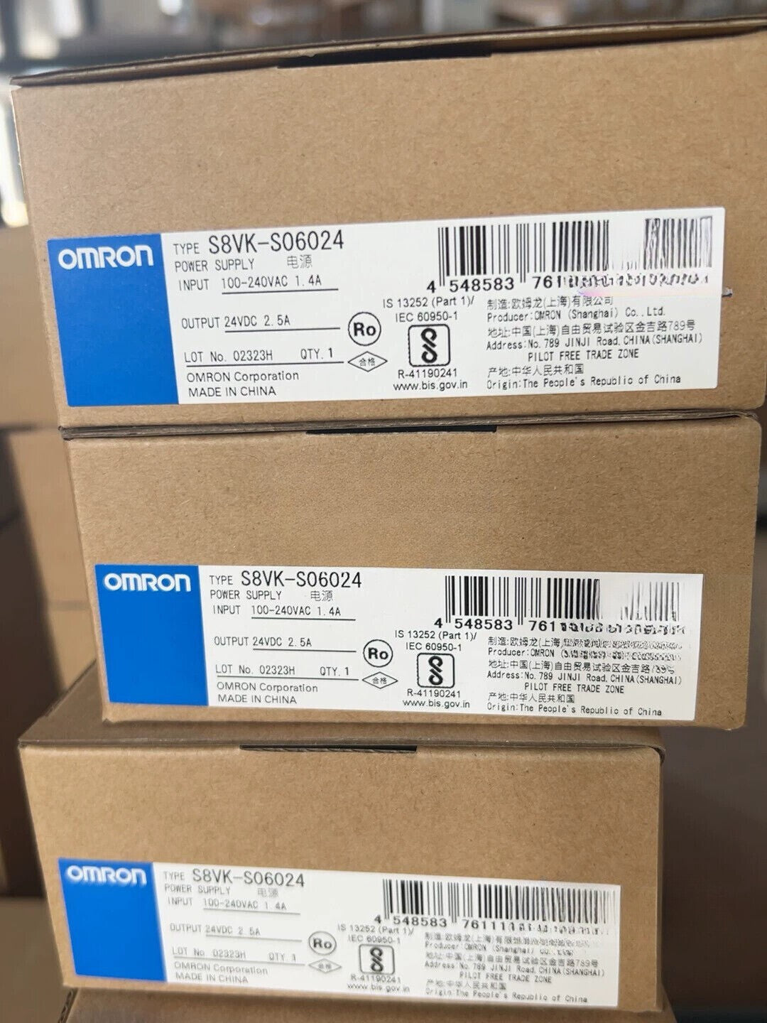 1pc Omron S8VK-S06024 Power Supply