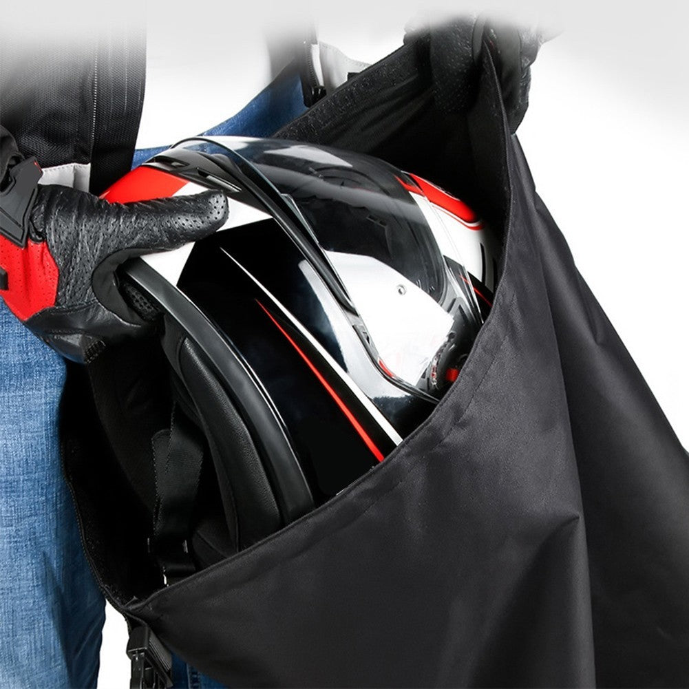 Sleek Design Waterproof Motorcycle Helmet Backpack with Locking System
