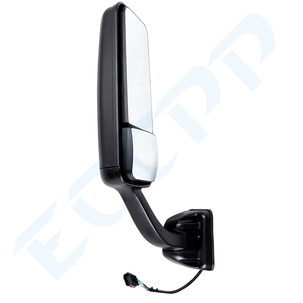 4PCS For 08-13 Freightliner Cascadia Manual Hood & Power Heated Door Mirrors