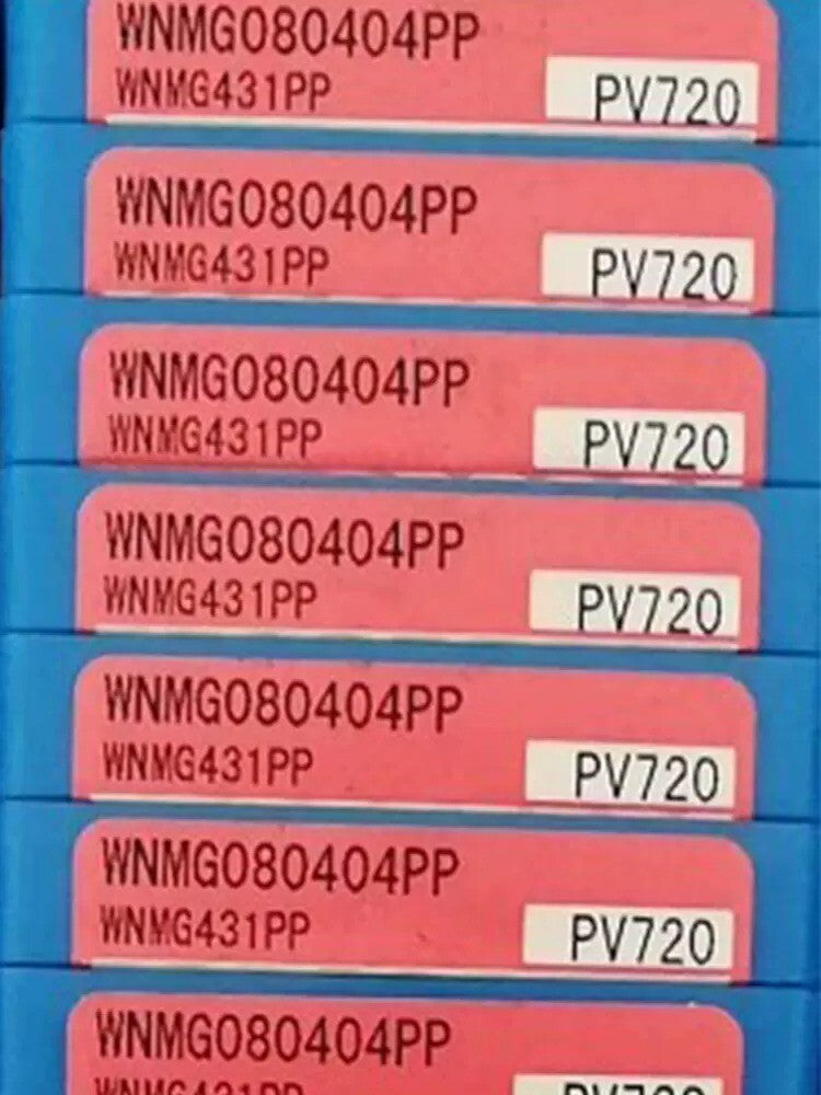 10pcs/Box KYOCERA WNMG080404PP PV720 WNMG431PP Turning Blade Carbide Inserts