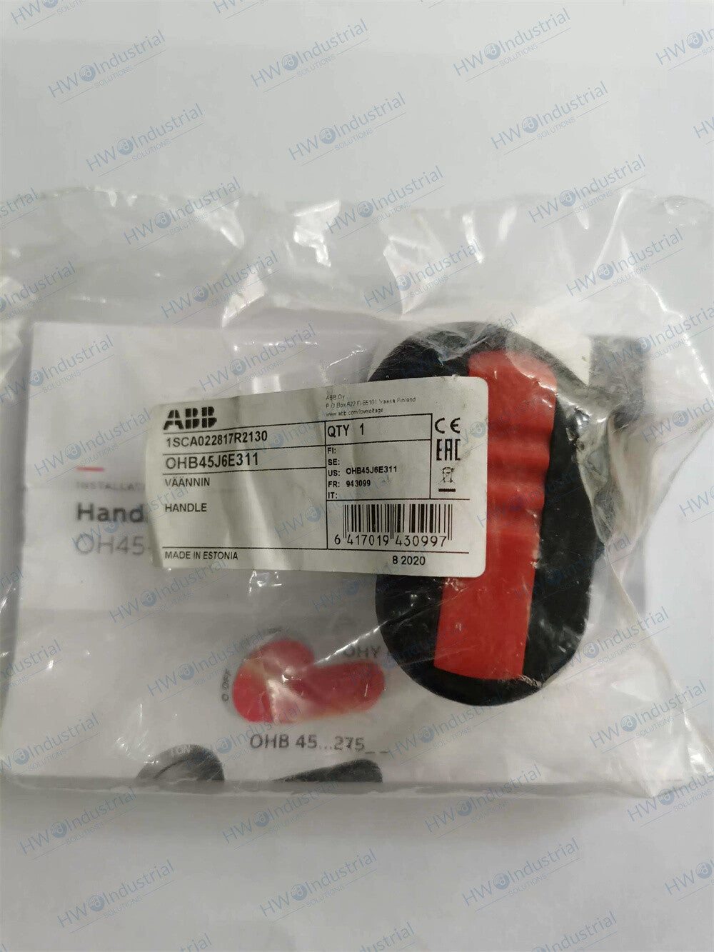 1/Piece OHB45J6E311 Isolation Switch Handle ABB Power Circuit Breaker Selector