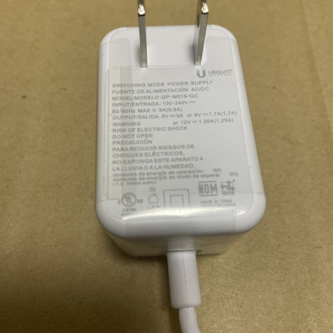 AC Adapter GP-M015-QC Power Supply Charger for UBNT Amplifi AFI-R Router