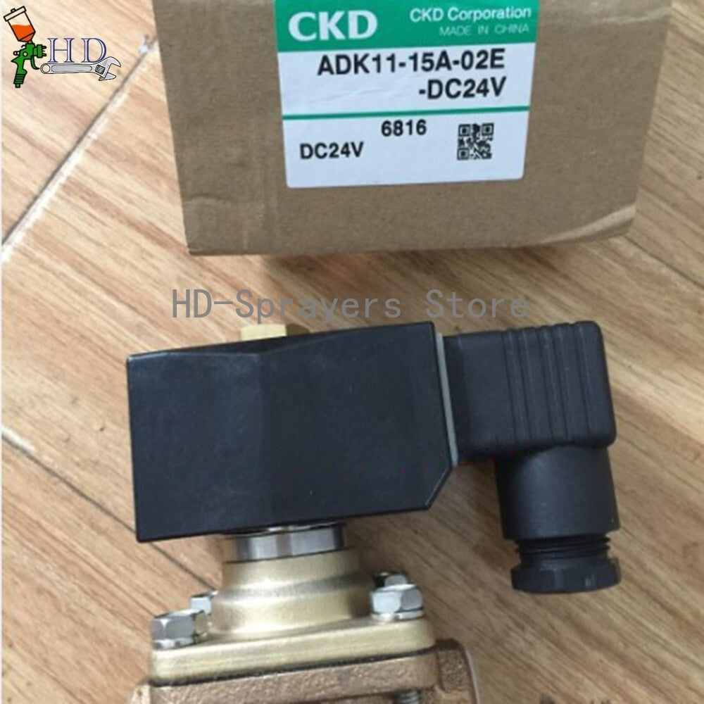 1PCS For CKD ADK11-15A-02E-DC24V Solenoid Valve In Box freight free