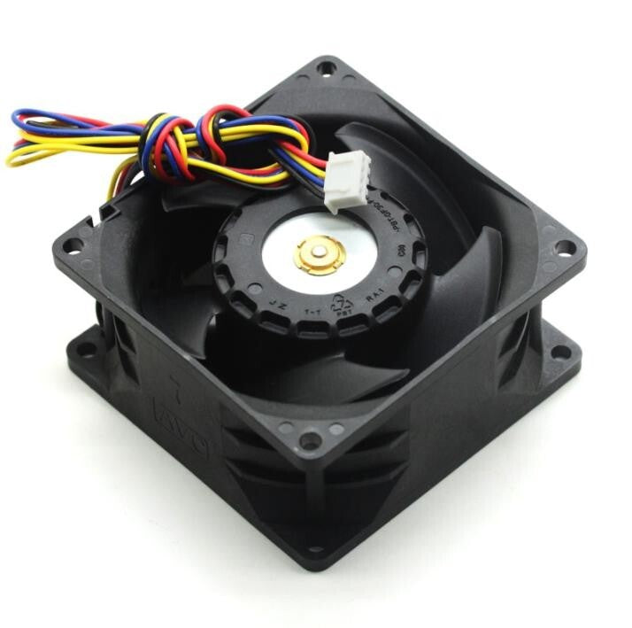 1Pc AVC DBPB0838B8S 48V 1.35A 8038 8CM High Air Volume 4-wire Cooling Fan