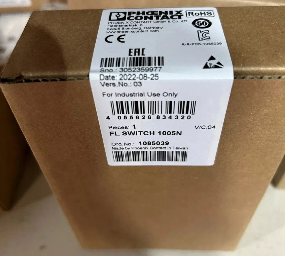1PC Phoenix Contact FL SWITCH 1005N Ethernet Switch 1085039 #P