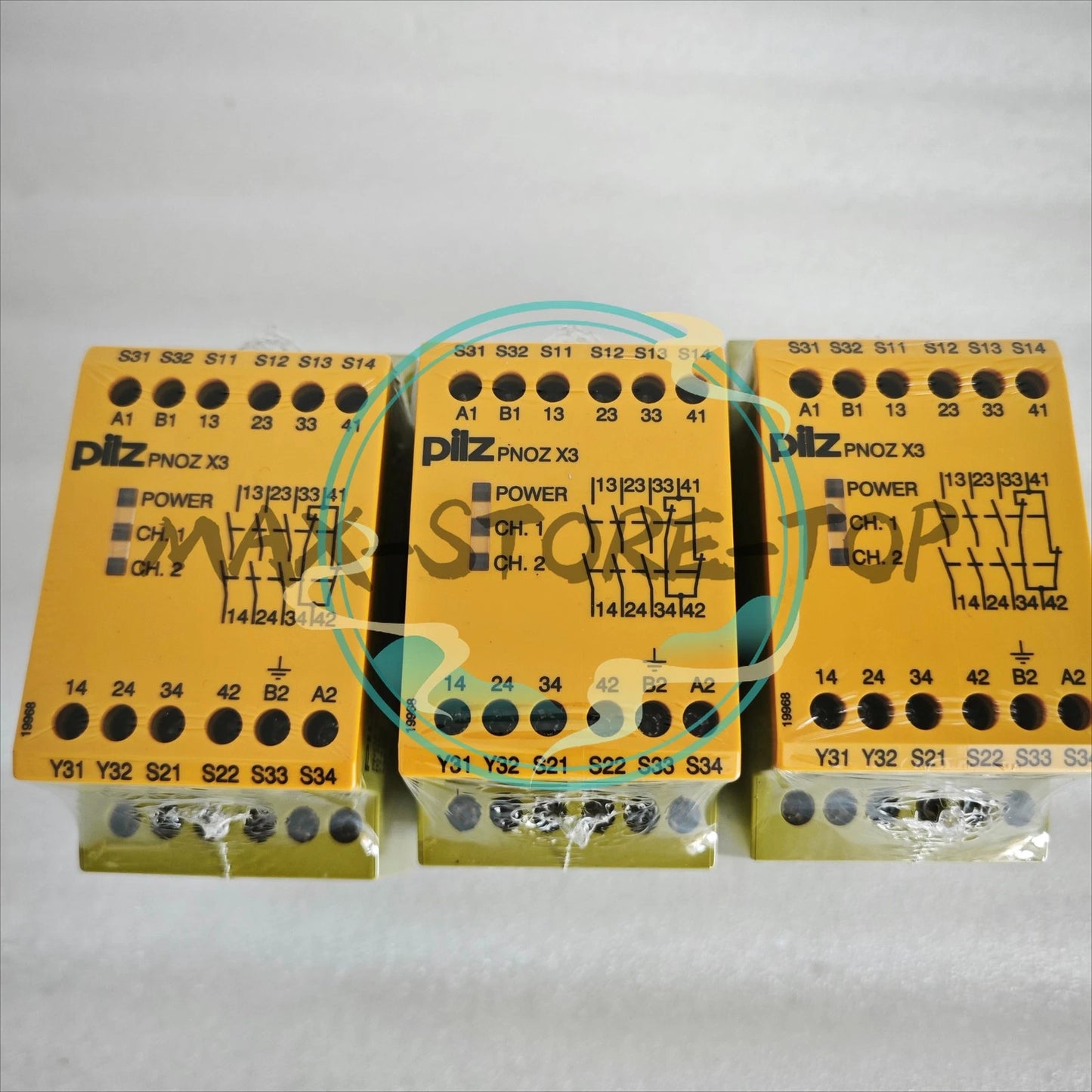 1 PC For Pilz PNOZ X3 120VAC 24VDC 3n/o 1n/c 1so 774316 Safety Relay Module