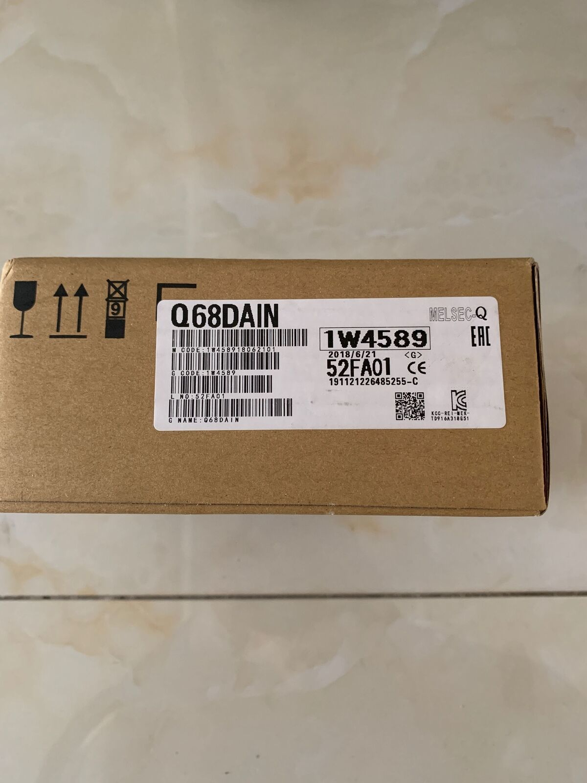 1pcs Mitsubishi PLC Analog Module Q68DAIN