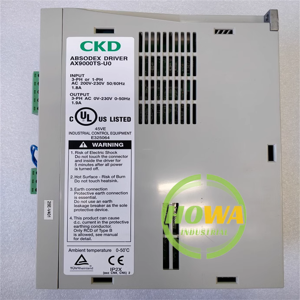 CKD ABSODEX DRIVER AX9000TS-U0 Test Servo Driver One /piece