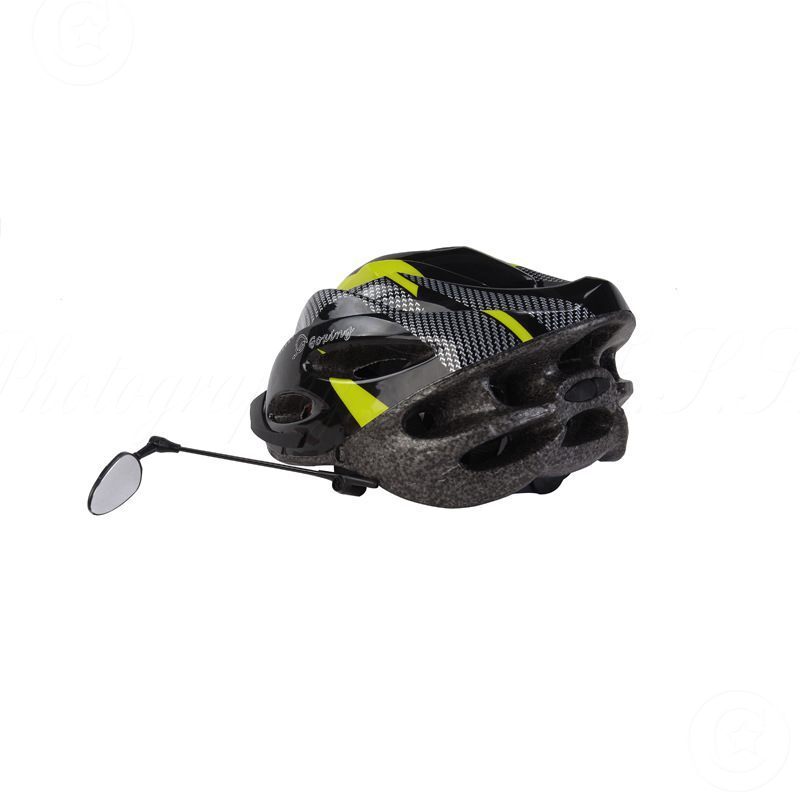 360° Rotatable MTB Bike Cycling Safety Helmet Mount Rear View Mirror For Riding