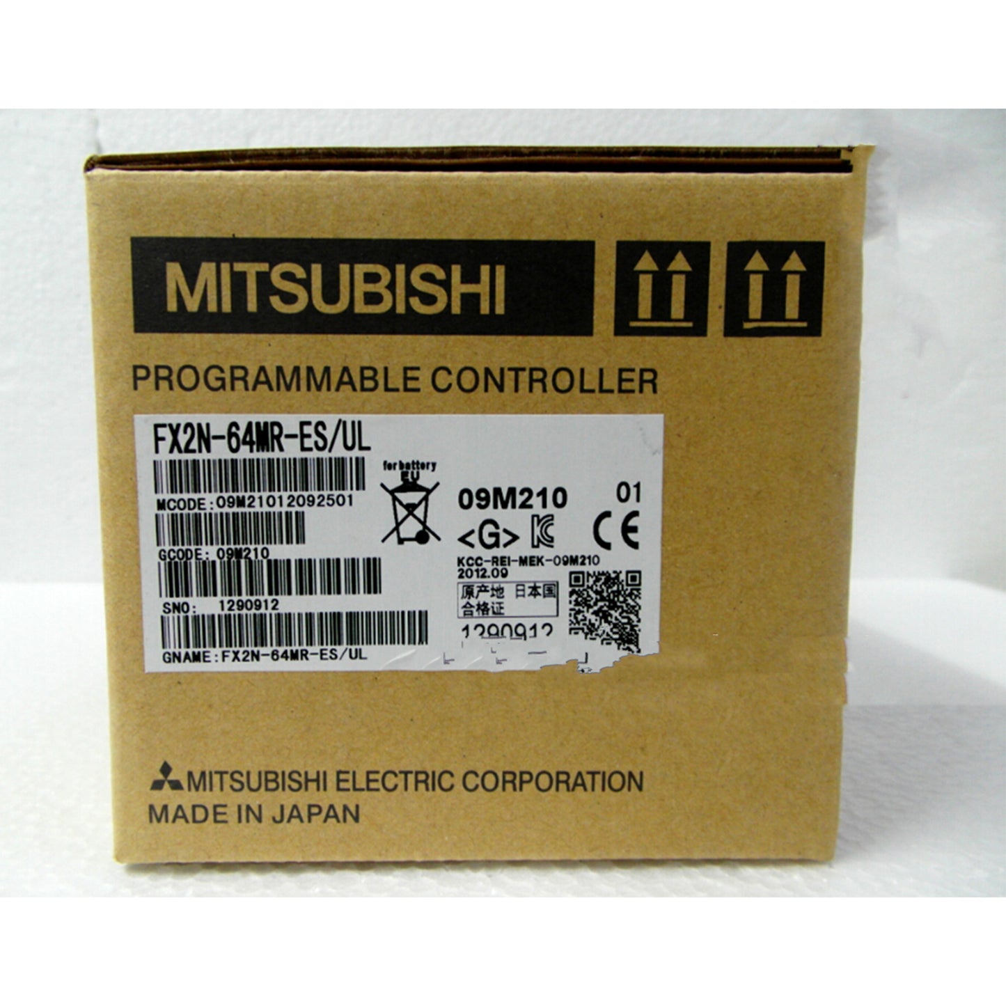 1pc Mitsubishi Programmable Controller FX2N-64MR-ES/UL FX2N64MRES/UL