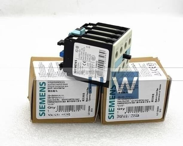 1Pc SIE-MENS Contactor Auxiliary Contact Switch 3RH1921-1FA31 3NO 1NC