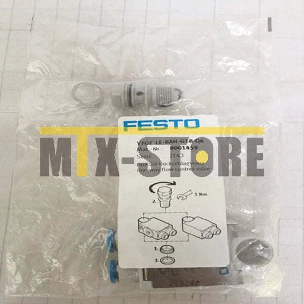1pcs Festo ones Throttle Valve VFOF-LE-BAH-G18-Q6 8001459 #P
