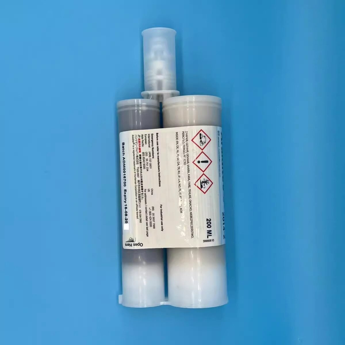 Araldite 2014-2 A/B 2-component Epoxy Adhesive 200ML Exp 2027 Free shipping