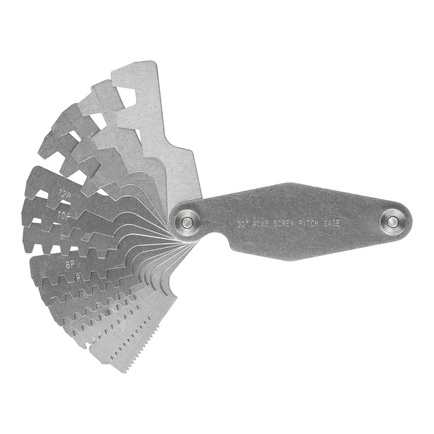 Easy To Use ACME TR30 Screw Thread Gauge Made Of Stainless Iron Material