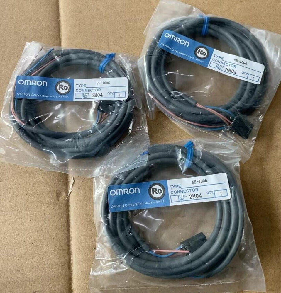 10pcs OMRON Connector with 2M Cable EE-1006 EE1006 Free Ship