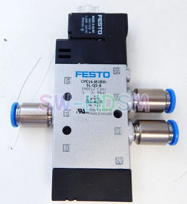 1PCS For FESTO CPE14-M1BH-5L-QS-8 196912 Solenoid Valve freight free