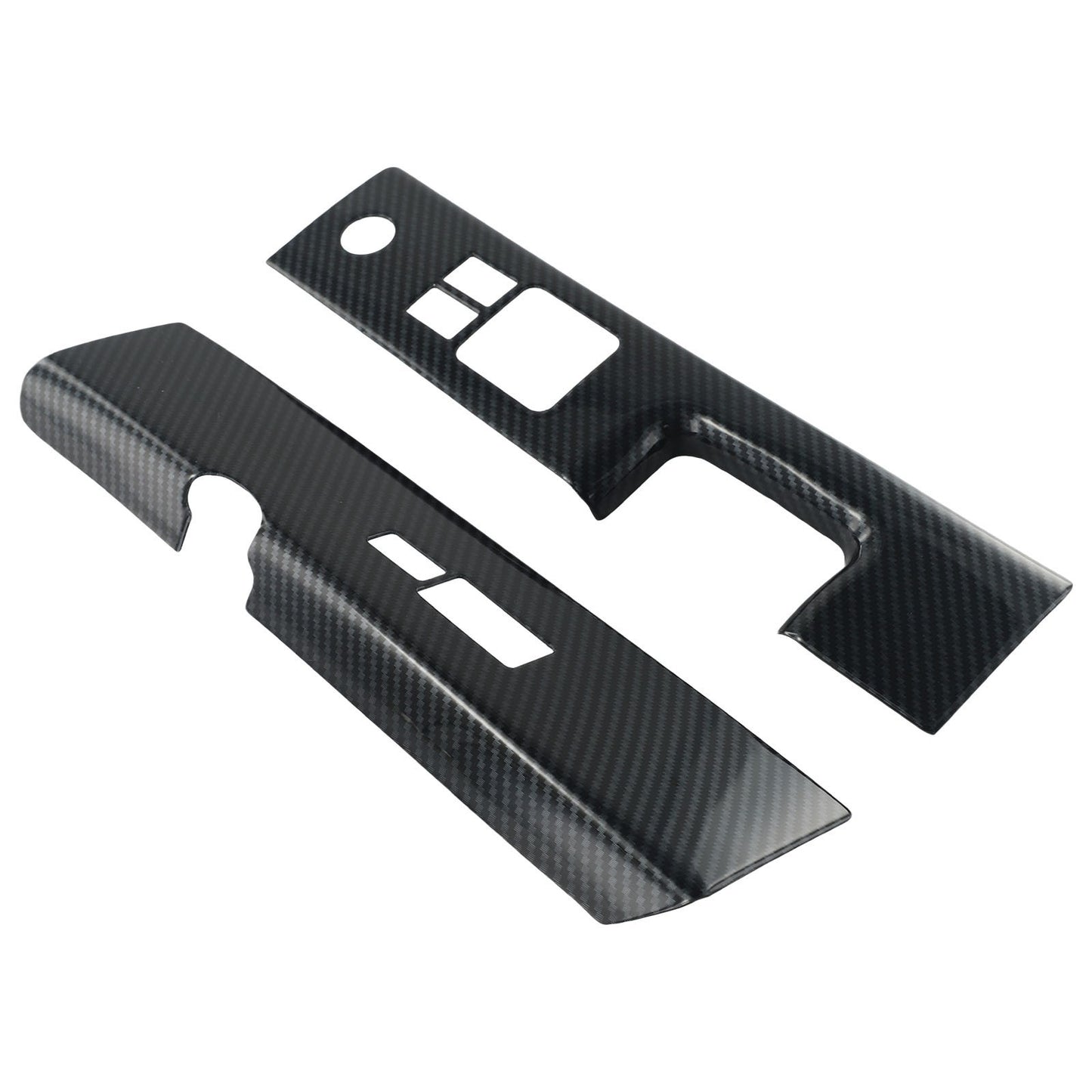 Carbon-Fiber Car Interior Glass Switch Covers ABS For Nissan 350z Z33 2006-2008