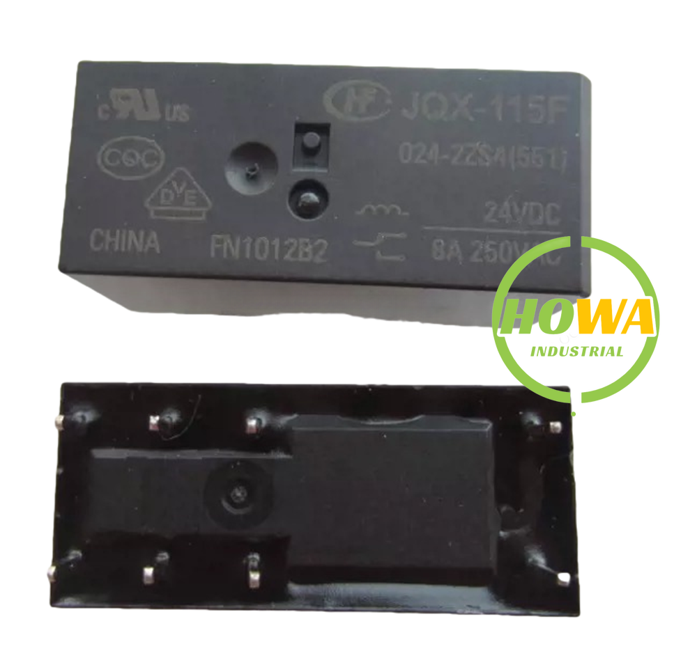 10/piece HF115F-024-2ZS4 24V HF Relay Conversion 8-pin JQX-115F/024-2ZS4