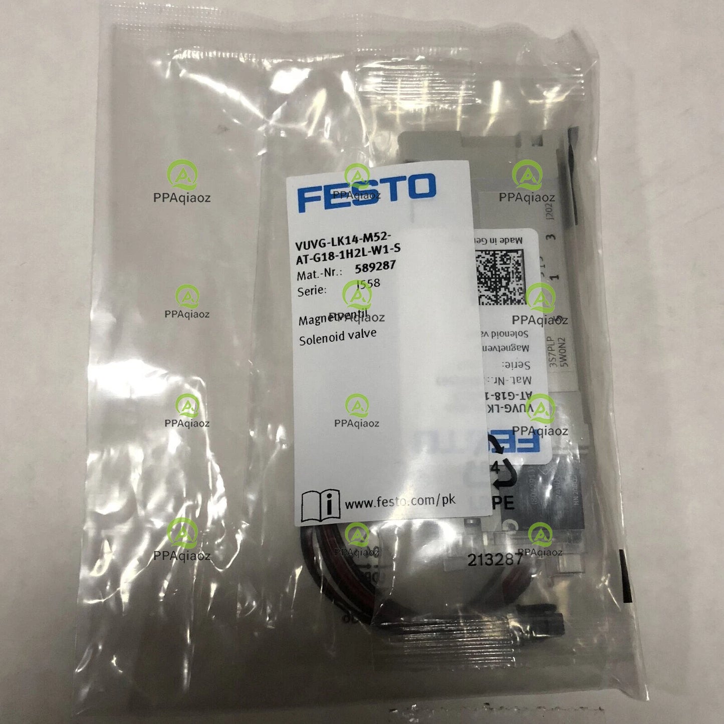 1PC FESTO VUVG-LK14-M52-AT-G18-1H2L-W1-S 589287 Solenoid Valve Free Shipping
