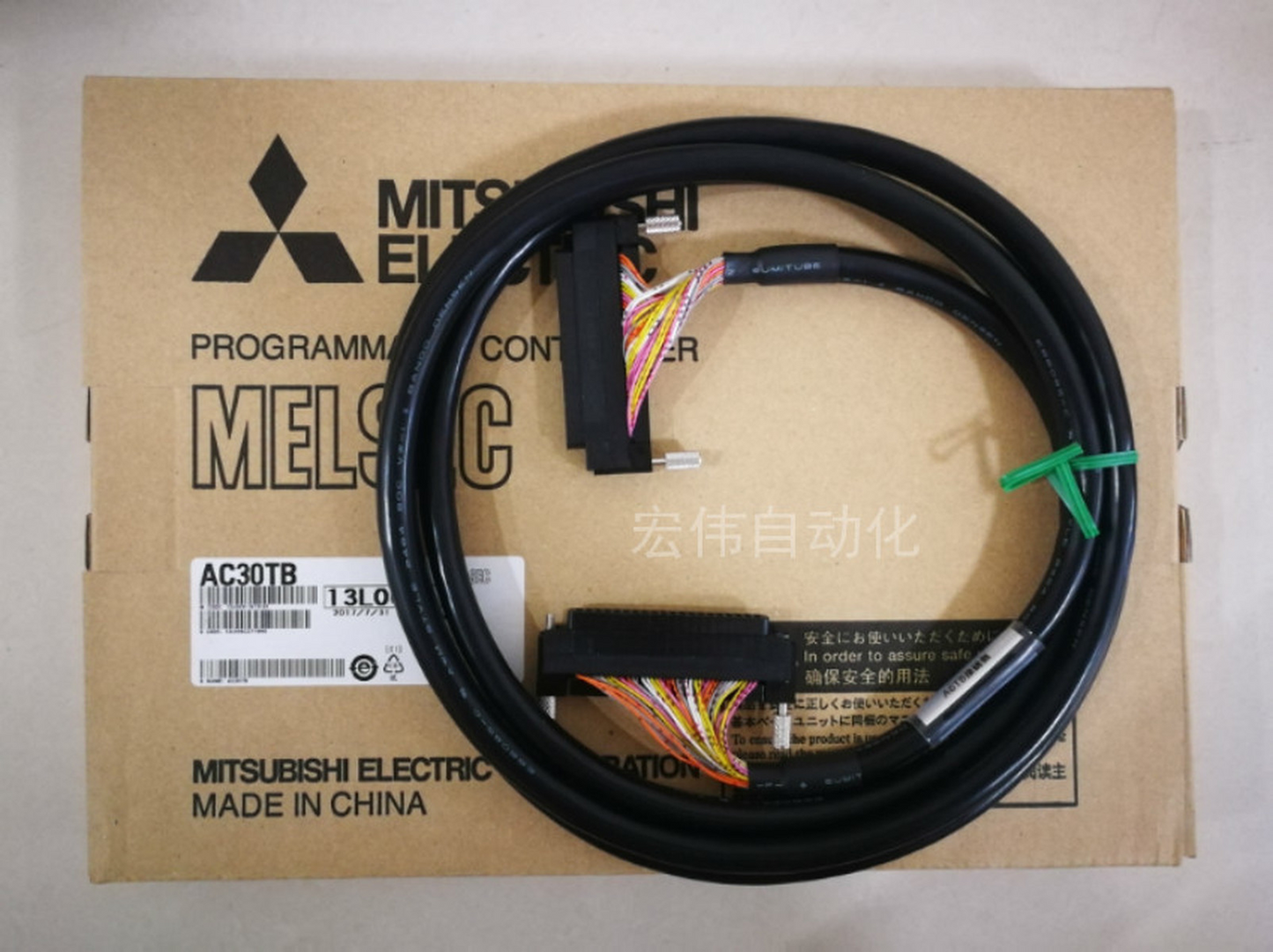 1pcs Mitsubishi PLC Terminal Block Cable AC05TB AC10TB AC20TB AC30TB AC50TB