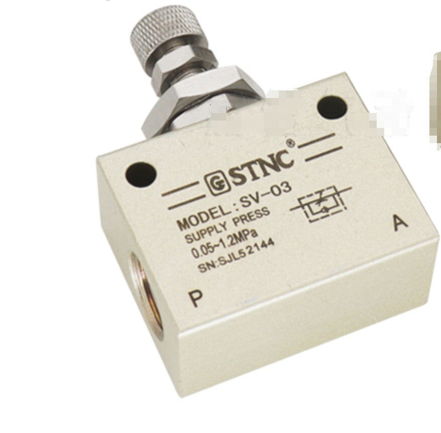 1PCS STNC One way throttle valve SV-03