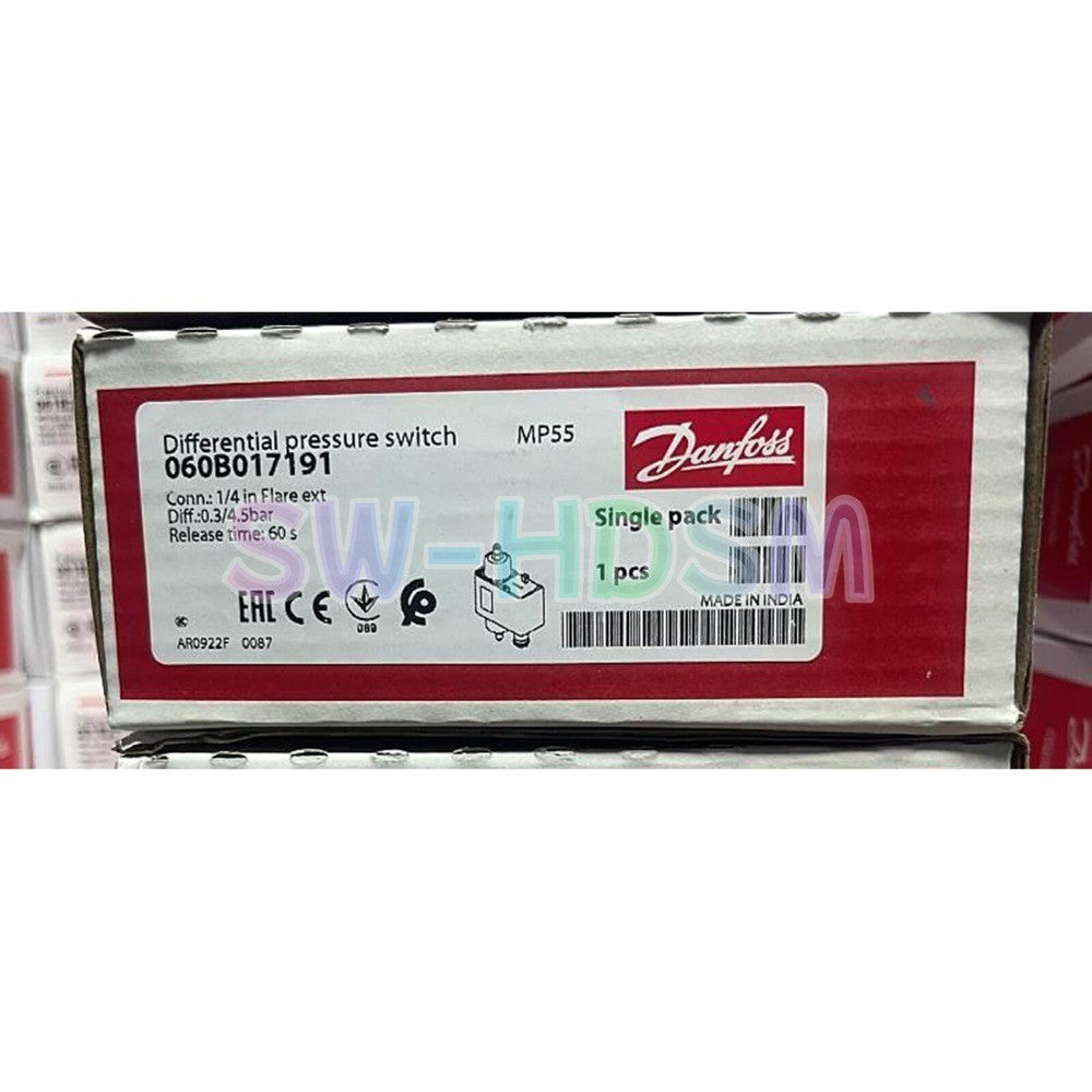 1PCS for DANFOSS MP55 060B017191 Differential Pressure Switch Freight Free