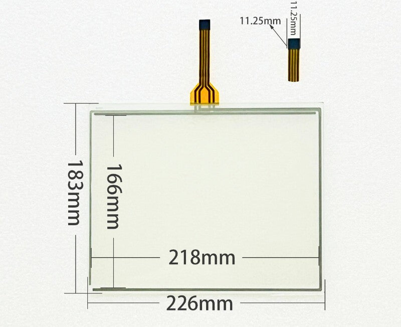 1pc FT-AS00-10.4-AV Touch Screen Panel Glass Digitizer For FT-AS00-10.4-AV Touch