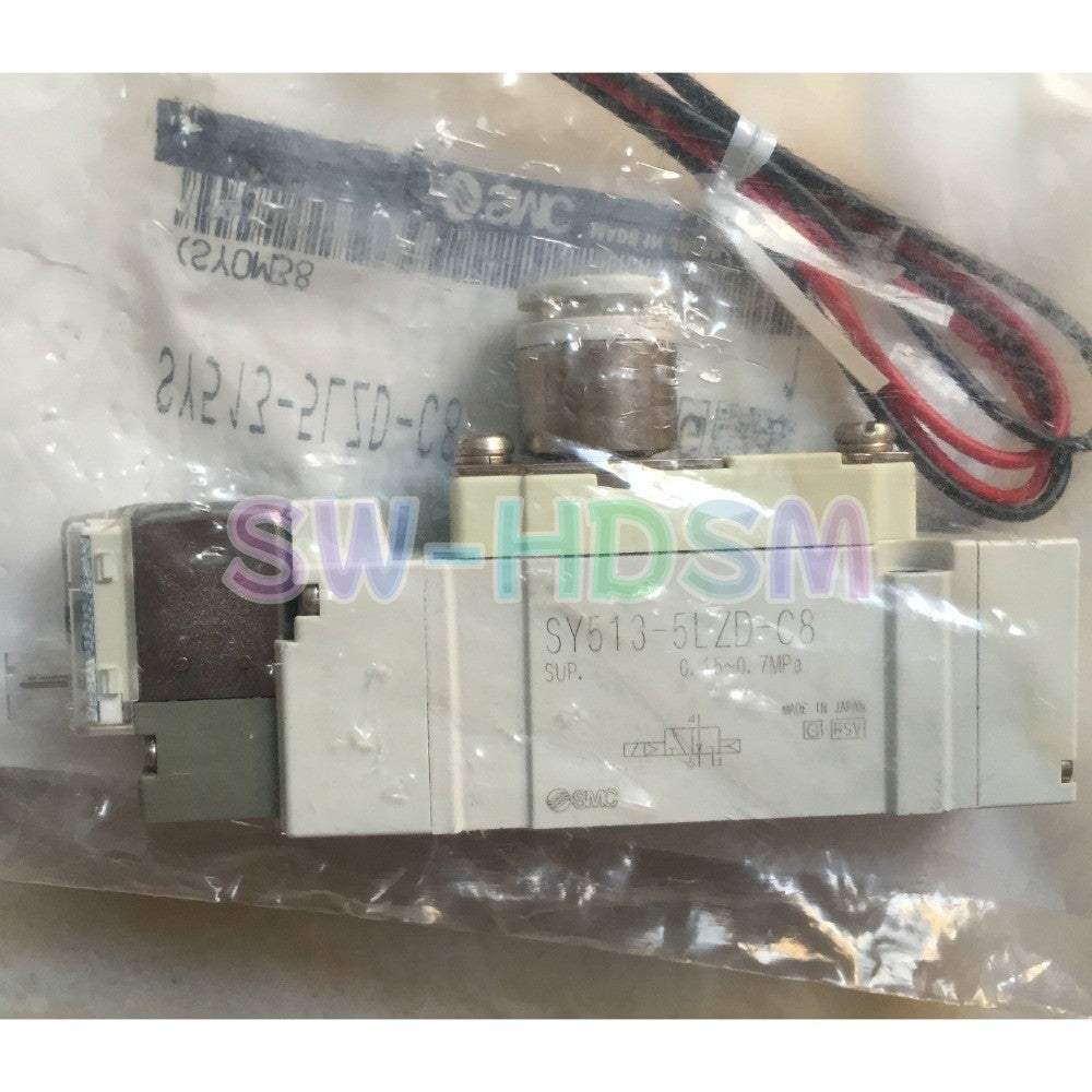 1PCS for SMC SY513-5LZD-C8 Solenoid Valve Freight Free