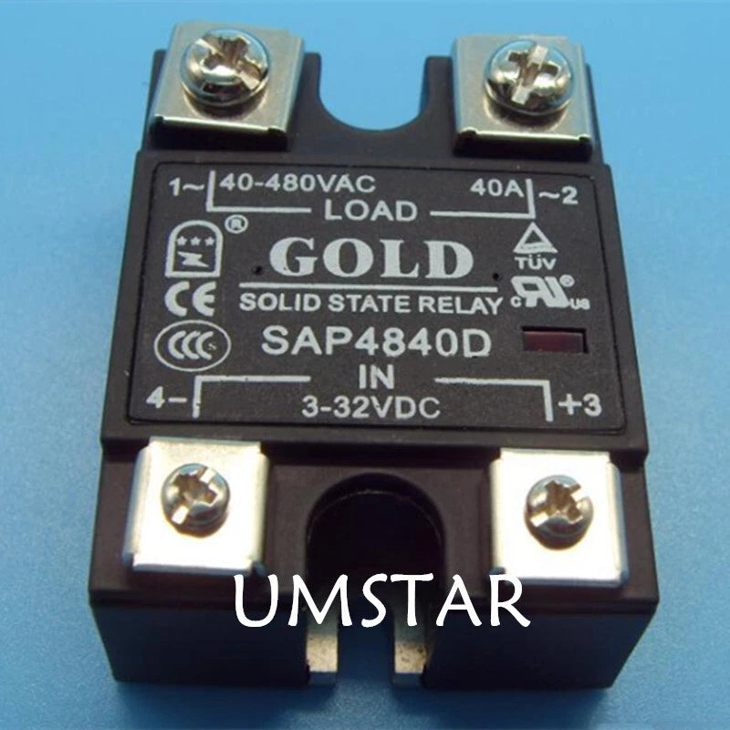 1PC SAP4840D GOLD Relay Solid State Relay 40/480VAC 40A