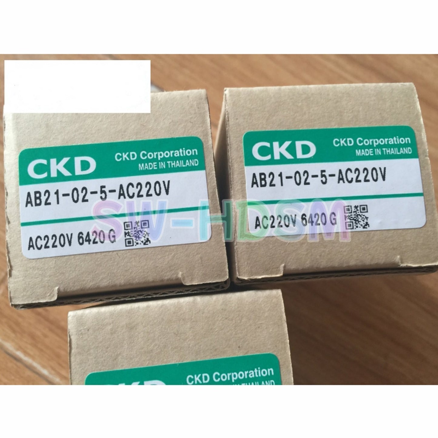1PCS for CKD AB21-02-5-AC220V Solenoid Valve Freight Free