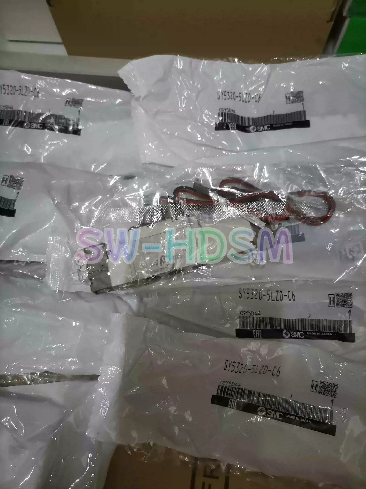 1PCS for SMC SY5320-5LZD-C6 Solenoid Valve SY53205LZDC6 Freight Free