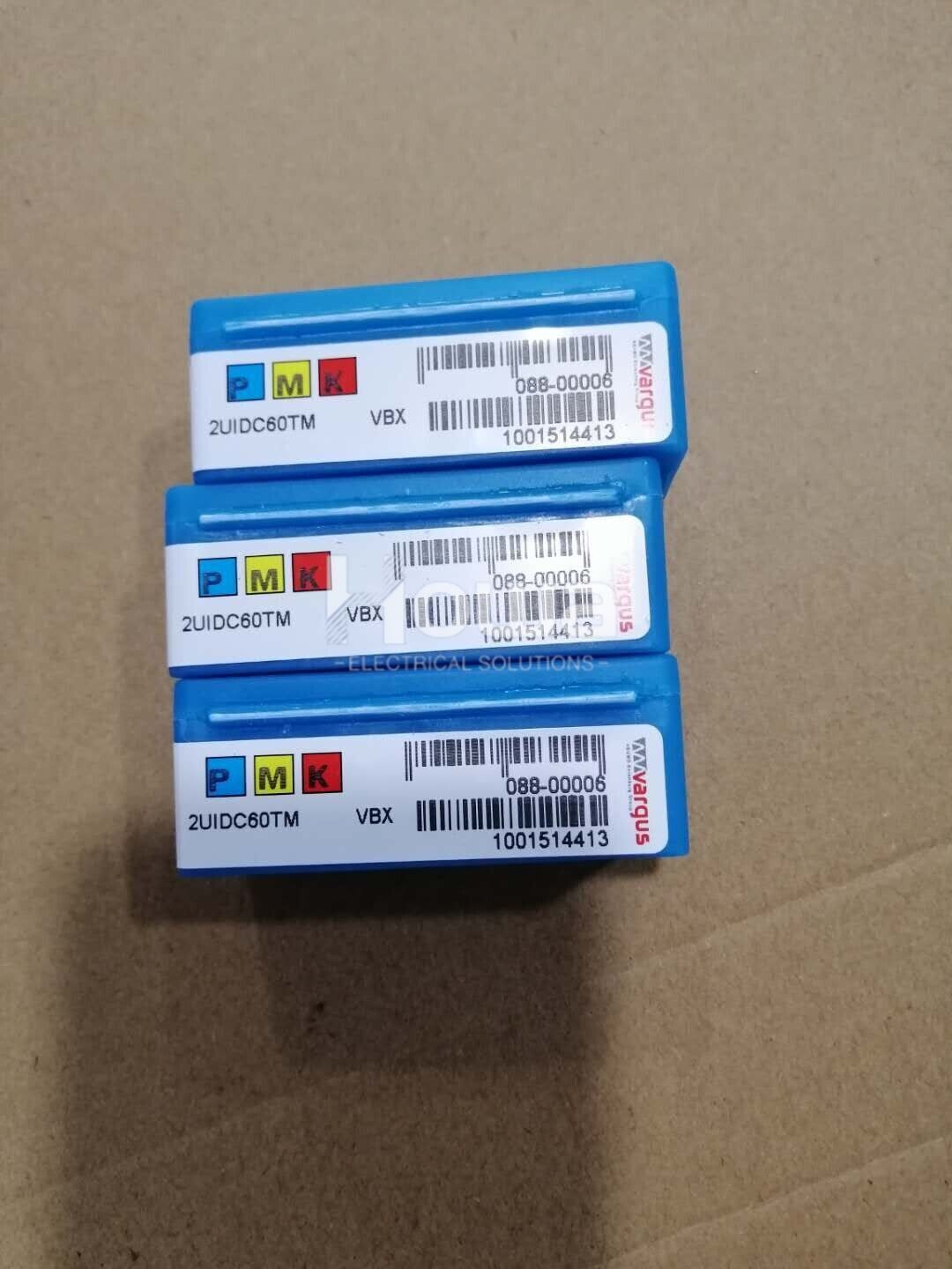 10pcs/Box VARDEX 2UIDC60TM VBX NC Thread Milling Blade Carbide Insert