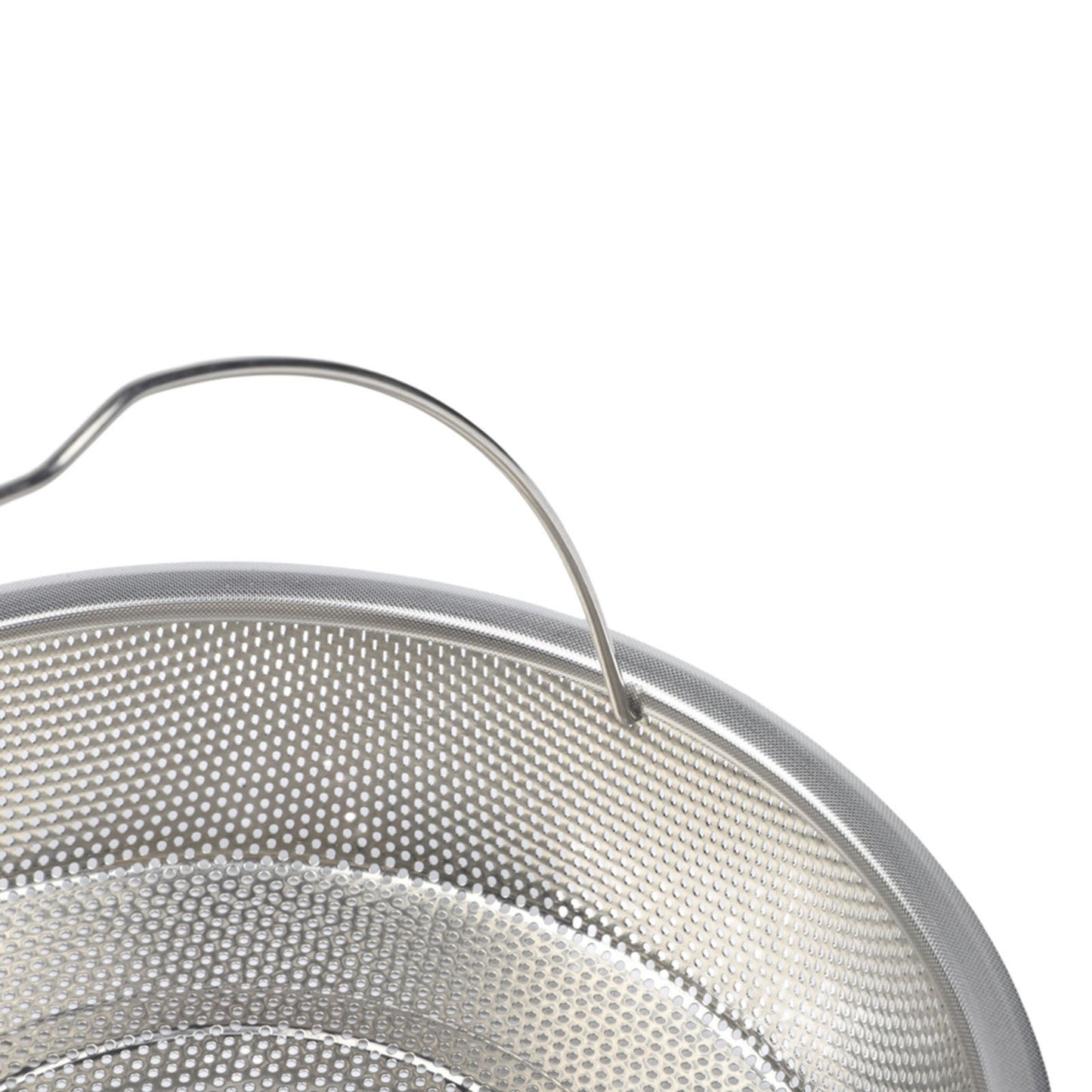 Stainless Steel Food Steamer Basket with Handle Designed for Even Cooking