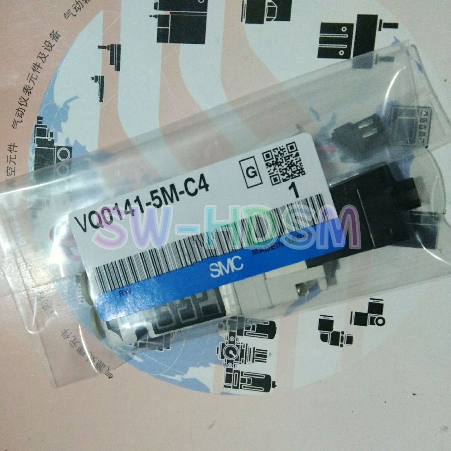 1PCS for SMC Solenoid Valve VQ0141-5M-C4 Freight Free