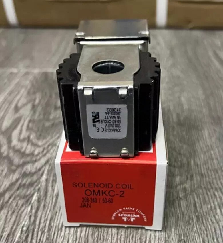 1Pcs SPORLAN OMKC-2 208-240V solenoid coil .