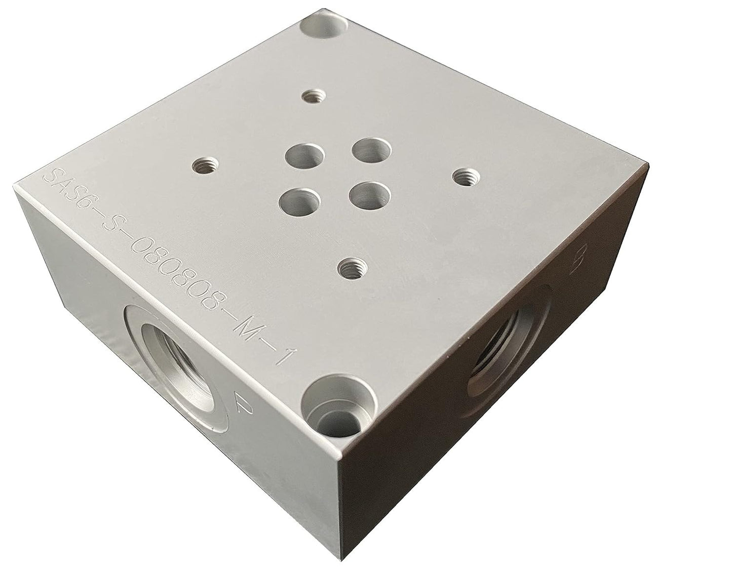 Universal Hydraulic Valve Mounting Sub Plate - D03 NG6, SAE -8 Ports