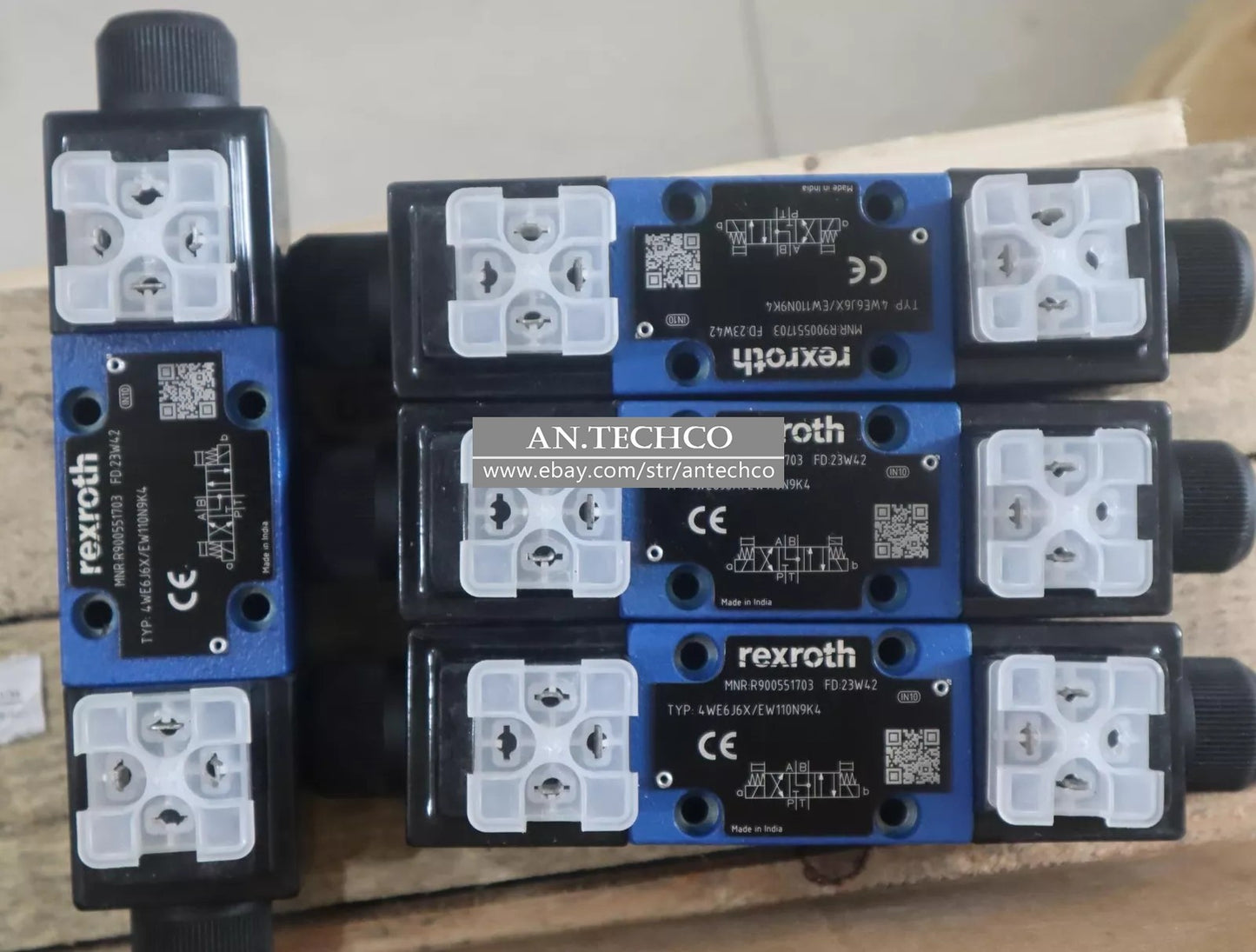 1PC For Rexroth R900551703 4WE6J6X/EW110N9K4 Valve