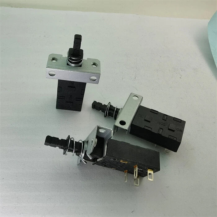 2pcs TONELUCK PWL-2P2T 25T85 6A 125/250VAC Button power switch