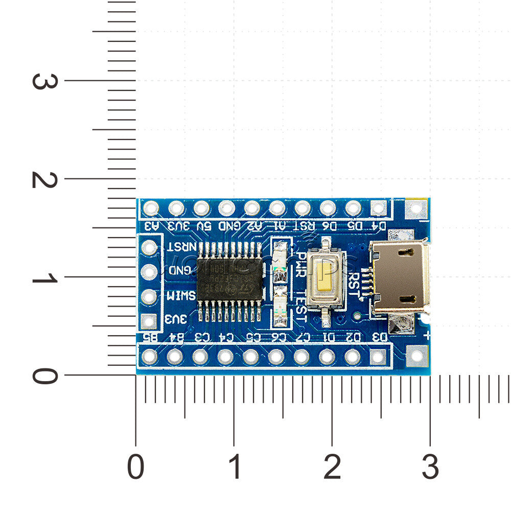 10PCS STM8S103F3P6 Core Board Minimum System Development Module ARM STM8 Arduino