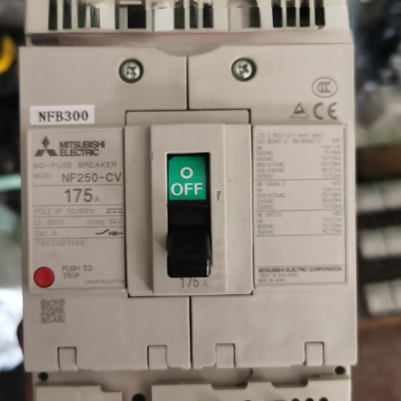 1pcs Mitsubishi Circuit Breaker NF250-CV 3P 175A 1110010859