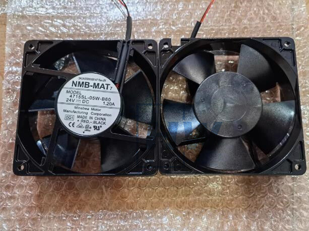 1PC NMB-MAT 4715SL-05W-B60 DC24V 1.20A Inverter Welding Machine Fan
