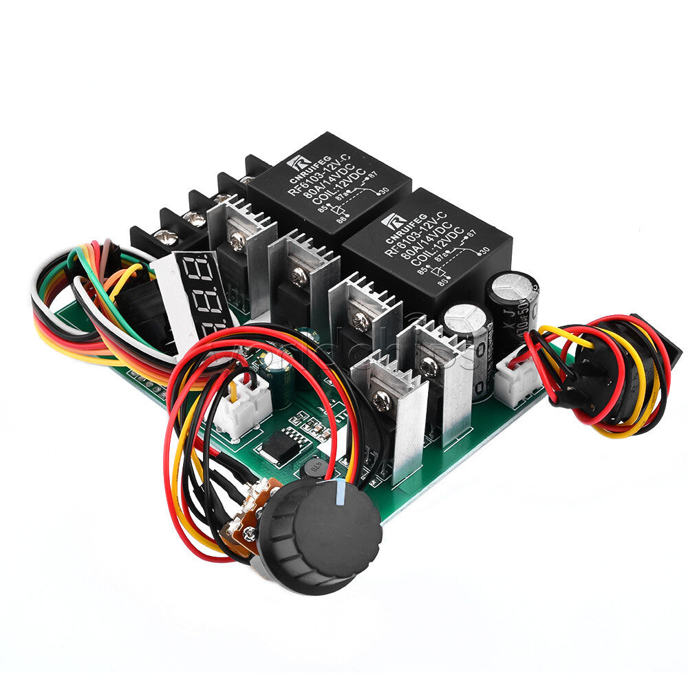 DC10-55V 40A PWM Speed Regulator Function DC Brush Motor Controller Switch