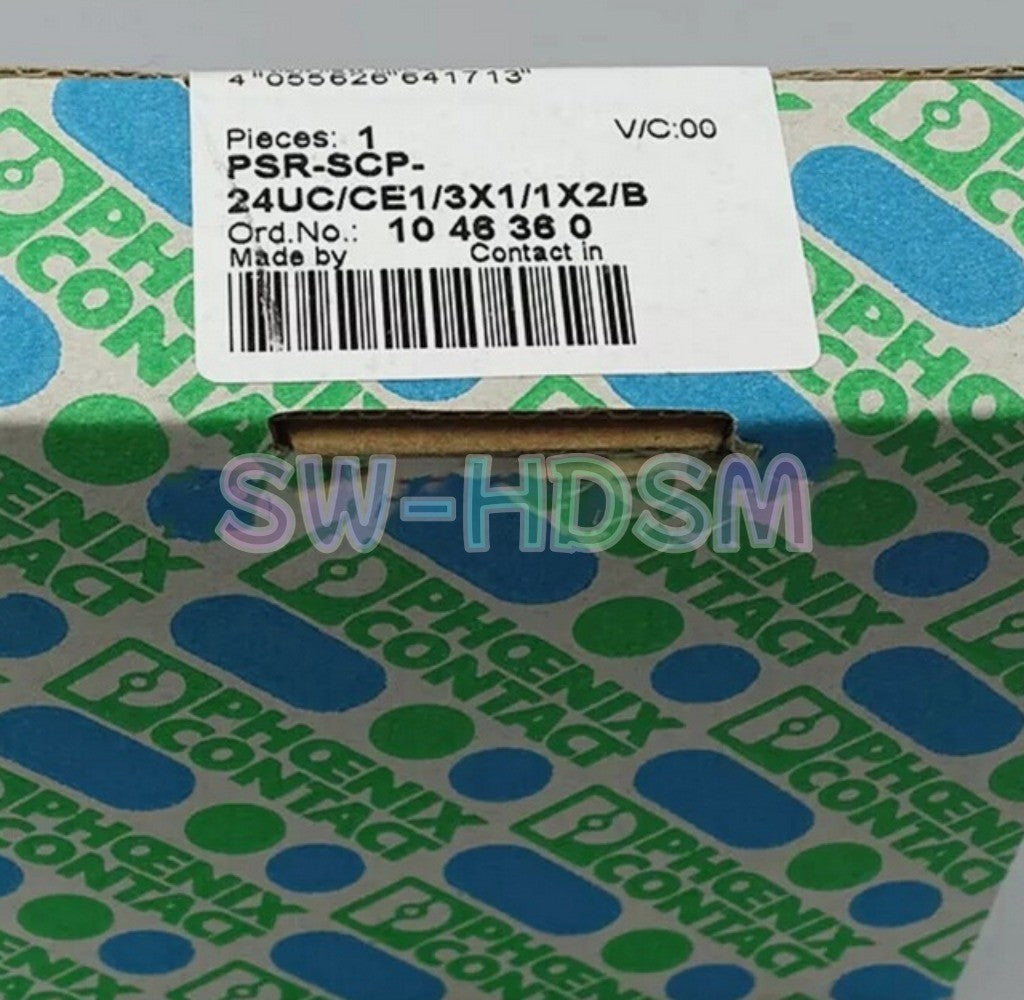 1PCS for Phoenix Contact PSR-SCP-24UC/CE1/3X1/1X2/B 1046360 Safety Relay