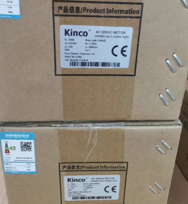 1pcs KINCO SMH80S-0075-30AAK-3LKH Servo Motor